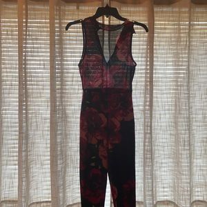 Floral jumpsuit